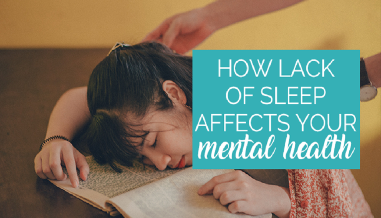 How A Lack Of Sleep Affects Your Mental Health