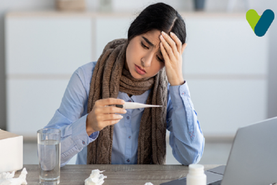 Viral fever symptoms,