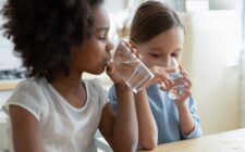 Reusable glass water jugs